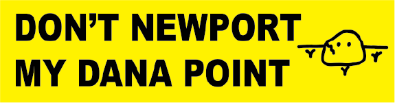 Don't Newport My Dana Point Sticker